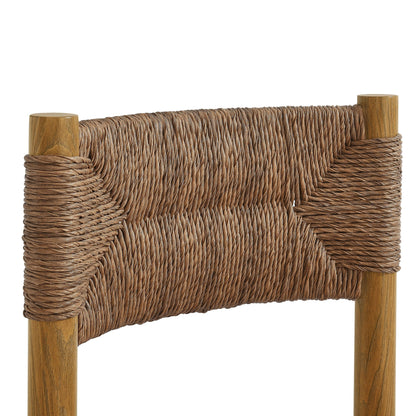 Parkland Outdoor Patio Rattan and Aluminum Dining Side Chairs Set of 2 by Modway