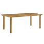 Parkland 76" Outdoor Patio Aluminum Dining Table by Modway