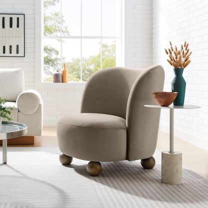 Monroe Performance Velvet Accent Chair by Modway