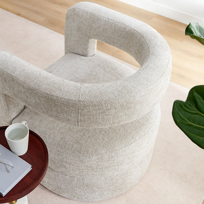 Jaylin Upholstered Chenille Accent Chair by Modway