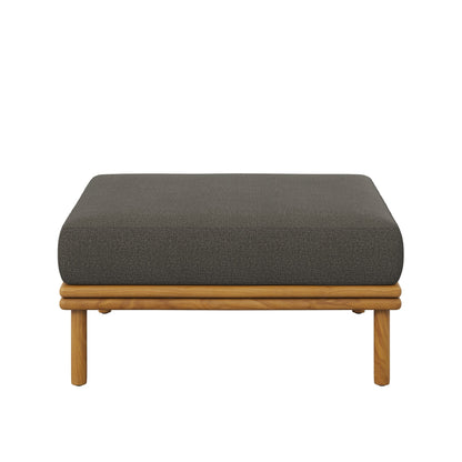 Wren Outdoor Patio Teak Wood Ottoman by Modway