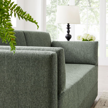 Linden Upholstered Heathered Chenille Sofa by Modway