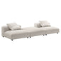 Solace 3-Piece Modular Upholstered Fabric Sectional Sofa by Modway