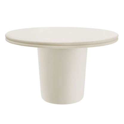 Brion 48" Indoor - Outdoor Patio Concrete Round Dining Table by Modway