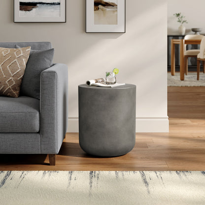 Brion Indoor - Outdoor Patio Concrete Stool by Modway