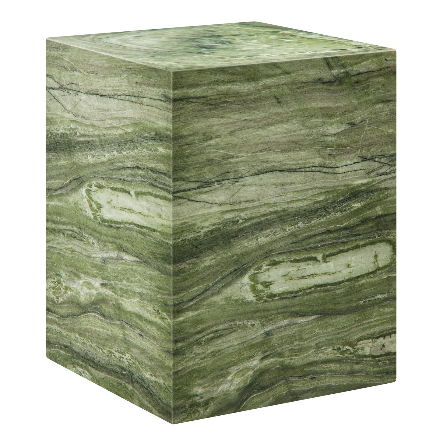 Jordana Square Plinth Indoor - Outdoor Patio Concrete Side Table by Modway