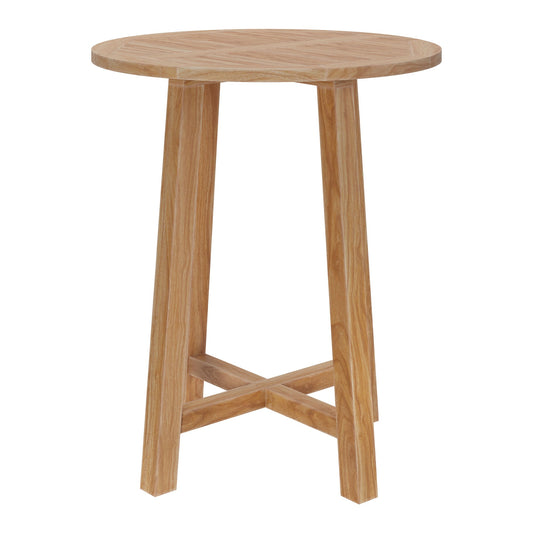 Wellspring 36" Outdoor Patio Teak Wood Bar Table by Modway