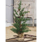 24" Pinecone Tree w./ Burlap Base