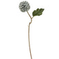 Pompom Flower Stem 14" Blue (Pack of 4)