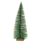 Snowy Bottle Brush Tree 7" (Pack of 4)