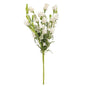 White Obedient Flower Pick 15" (Pack of 4)