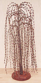 Burgundy Willow Tree 24"