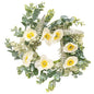 Alabaster Poppy Candle Ring 4.5" (Pack of 2)