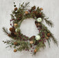 Country Bell Pine Ring 12"  (Pack of 4)