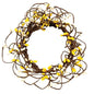 Pip Berry Ring 3.5" Yellow & Cream (Pack of 4)