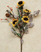 Dried Sunflower Pick (Pack of 4)