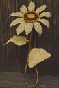 Burlap Sunflower - Natural - 27"  (Pack of 4)