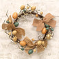 Egg Pip & Burlap Ring - 6-1/2" (Pack of 2)