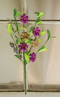 Burlap Violet Pick (Pack of 4)
