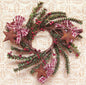 Homespun Pine Ring  2" (Pack of 4)