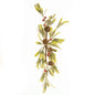 Merry Mistletoe Swag 16"  (Pack of 4)