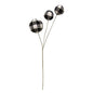 Black & White Plaid Ball Pick 14"  (Pack of 4)