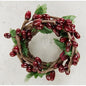 Mini Pip Berry Ring Burgundy 1"  (Pack of 4)