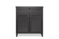 Baxton Studio Calvin Espresso Shoe-Storage Cabinet