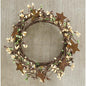 Pip Berry Ring With Stars Coffee Bean Mix 4" (Pack of 4)