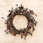 Pip Berry Ring With Stars Gray & Black 4" (Pack of 4)