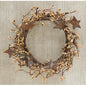 Pip Berry Ring With Stars Teastain 4" (Pack of 4)