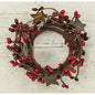Pip Berry Ring With Stars Red and Burgundy 2" (Pack of 4)