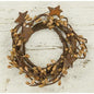 Pip Berry Ring With Stars Teastain 2" (Pack of 4)