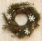 Pine & Snowflake Ring (Pack of 4)