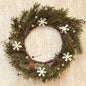 Pine & Snowflakes Wreath - 12" (Pack of 2)