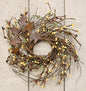 10" Coffee Bean Pip & Twig Wreath (Pack of 4)