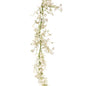 Foamy Silver Dollar Garland Cream 5ft