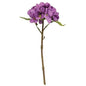 Purple Silk Hydrangea Stem (Pack of 4)