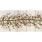 Pip Berry Garland With Stars Red and Green 40"