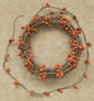 Pip Berry String Garland - Pumpkin - 18ft (Pack of 4)