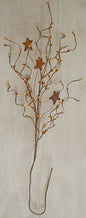 Old Gold Pip & Star Spray 24" (Pack of 4)