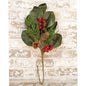 Yuletide Magnolia Spray 25" (Pack of 2)