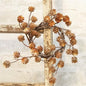 Gleaming Pinecone Candle Ring 3.5"  (Pack of 4)