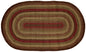 Cinnamon Oval Rug 3x5