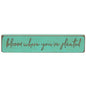 Bloom Where You're Planted Laser Cut Block 8" (Pack of 4)