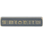First I Drink the Coffee Laser Cut Block 8" (Pack of 4)