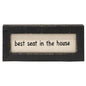 Best Seat in the House Framed Stitchery (Pack of 2)