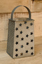 ^^Star Grater Votive Holder 8"