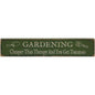 Gardening Sign  (Pack of 4)
