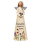 Grandma Means Love Resin Angel (Pack of 2)